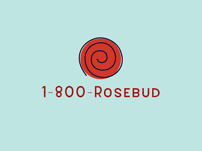 Rosebud Logo Concept branding graphic design logo design thirty logos challenge thirtylogos