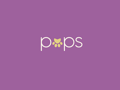 Pups Logo Concept branding logo design thirty logos