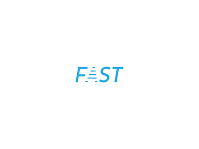 Fast Logo Concept branding logo design thirty logos