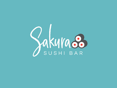 Sakura Logo Concept branding logo design thirty logos