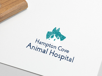 Hampton Cove Logo Concept Mockup