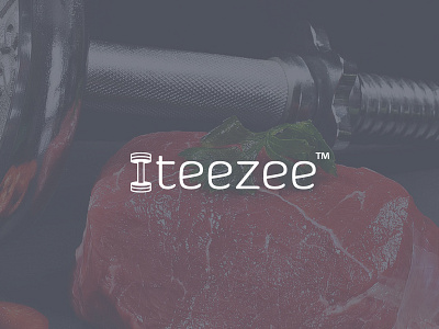 Teezee Logo Concept Mockup branding logo design thirty logos
