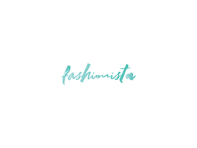 Fashionista Logo Concept