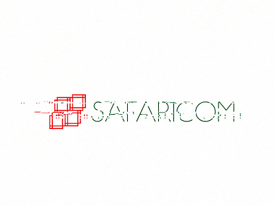 Safaricom 2048 Logo Concept branding graphic design illustration logo design thirty logos