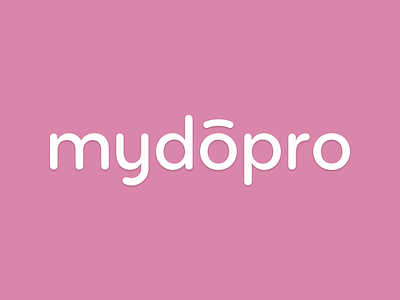 mydopro 2d branding design logo logotype type typography vector