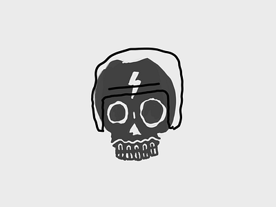 skulls and helmets icon illustration logo skull