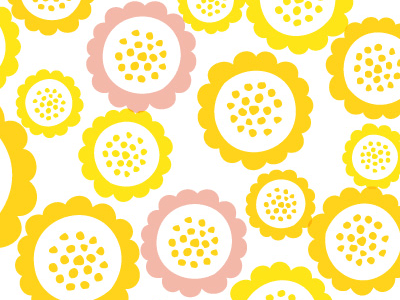 Simple Nature Patterns (May) flowers pattern