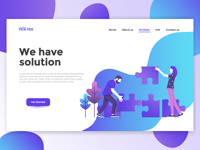 Design Agency Landing Page