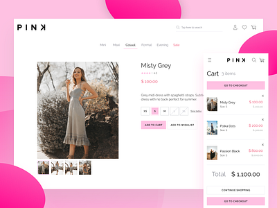 Product page pink