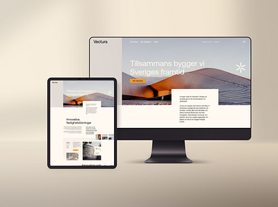 Vectura desktop design digital design web web page webdesign