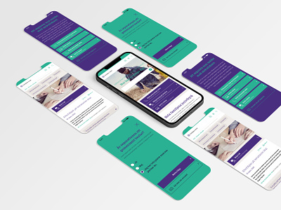 Familjens Jurist - Mobile funnel converter design digital design funnel ui ux web webdesign