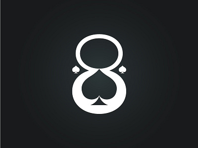 Aces&Eights branding graphic design illustration logo design vector
