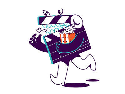 Сartoon character of Clapper Board