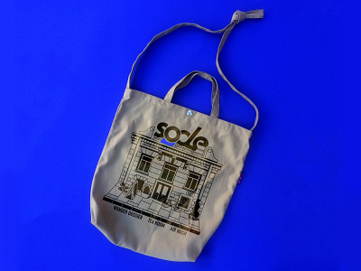 Print for the eco bags for the Socle shop