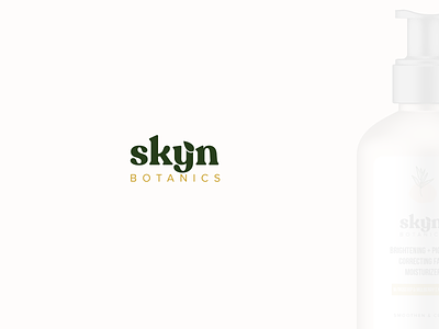 Skyn Botanics Logo Design