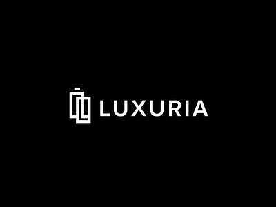 Logo for Luxuria brand identity design graphics design logo design