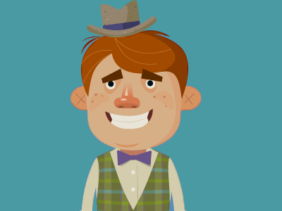 Salesman after effects animation character illustration lip synch skillshare
