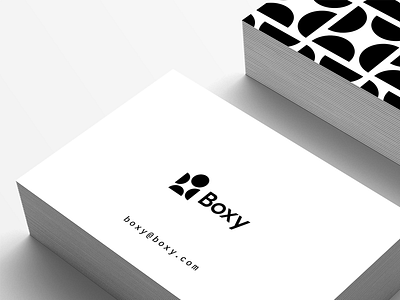 Boxy Cards boxy business cards logo photographer photography