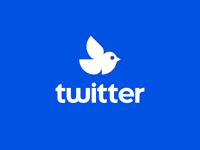 Twitter Logo Proposal (For Fun) fun logo proposal redesign twitter