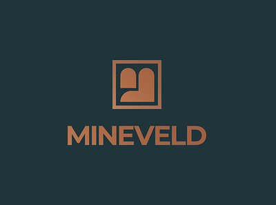 Mineveld Brand Identity banking brand gold identity investment logo minveld