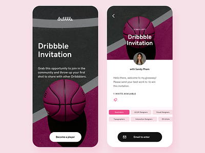 Dribbble Invite