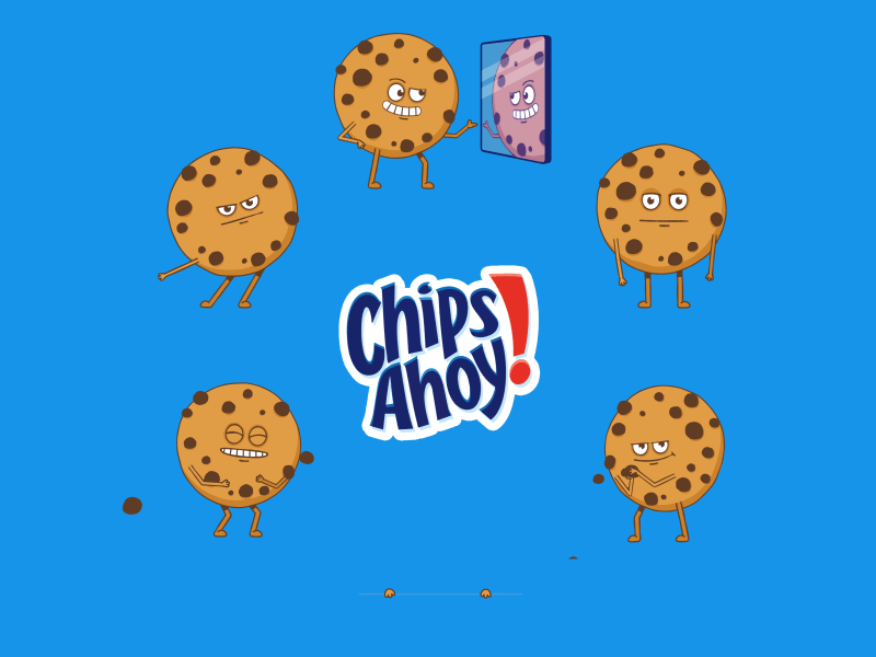 Chips Ahoy Stickers