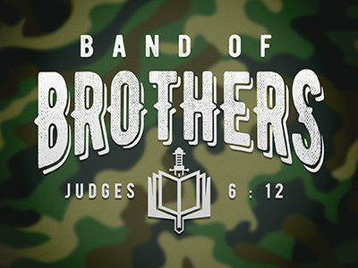 Band of Brothers bible design jesus mensministry ministry