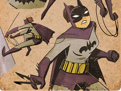 Batgirl art batgirl cartoon characterdesign comicnerd comics conceptart dc fun illustration