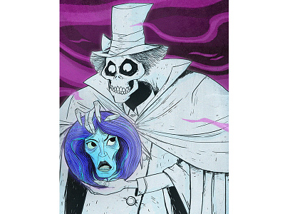 Haunted Mansion art cartoon characterdesign disney drawing fun hauntedmansion illustration