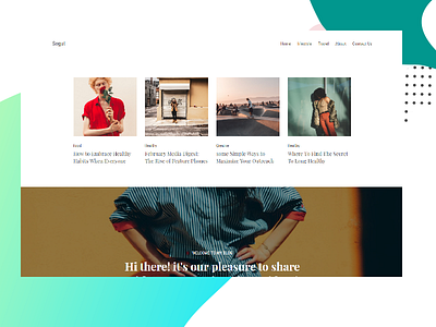 Sogut – Personal Blog & Magazine WordPress Theme