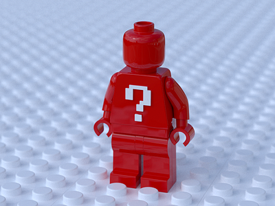 LEGO Minifig 3d lego minifigure render