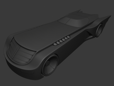 Batmobile - animated series