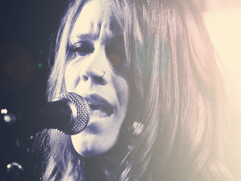 Joss Stone photo texture halftone pattern light leek