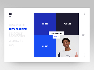 Hired Website