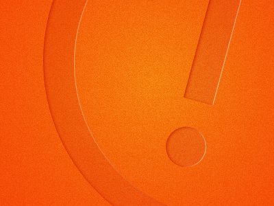 Orange melancholic circle gradiant logo orange radial test