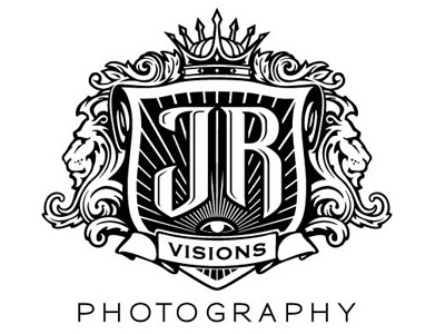 "JR visions" logo brand logo vector