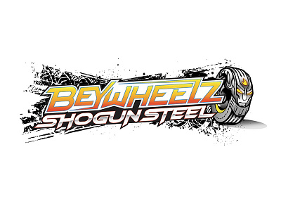 Beywheelz logo beyblades beywheels hasbro logo toy vector