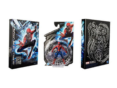 Spider-man package design and illustration