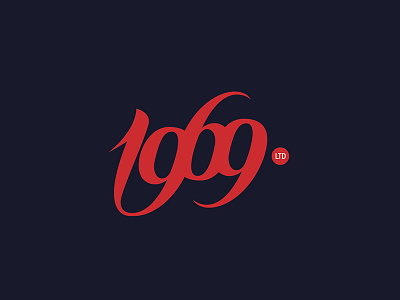 Logotype1969 Limited calligraphy font hand lettering lettering logotype type