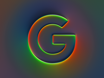Google Logo x Super-Neumorphism #3