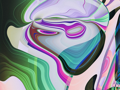 PHASE X (details) abstract art colors design face filter forge generative illustration