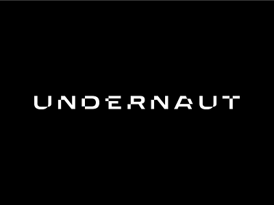 UNDERNAUT logo concept brand branding design glitch graphic design logo logo design logotype mark rebramding rebrand type typography