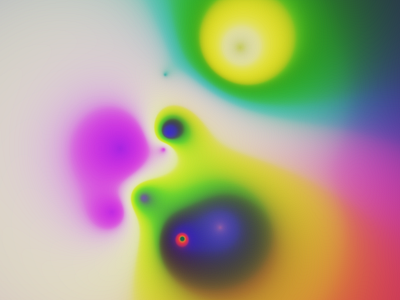 Chasing Lights 8 abstract art blur colors design filter forge generative gradient illustration noise soft vibrant