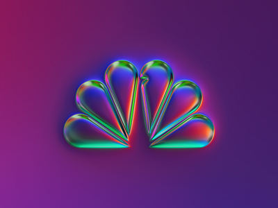 NBC logo x Naumorphism