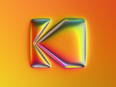 Kodak logo x Naumorphism