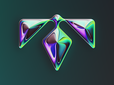 T – 36DOT 2022 36daysoftype 36dot abstract alien art colors cyber design filter forge generative illustration lettering neon type type design typography