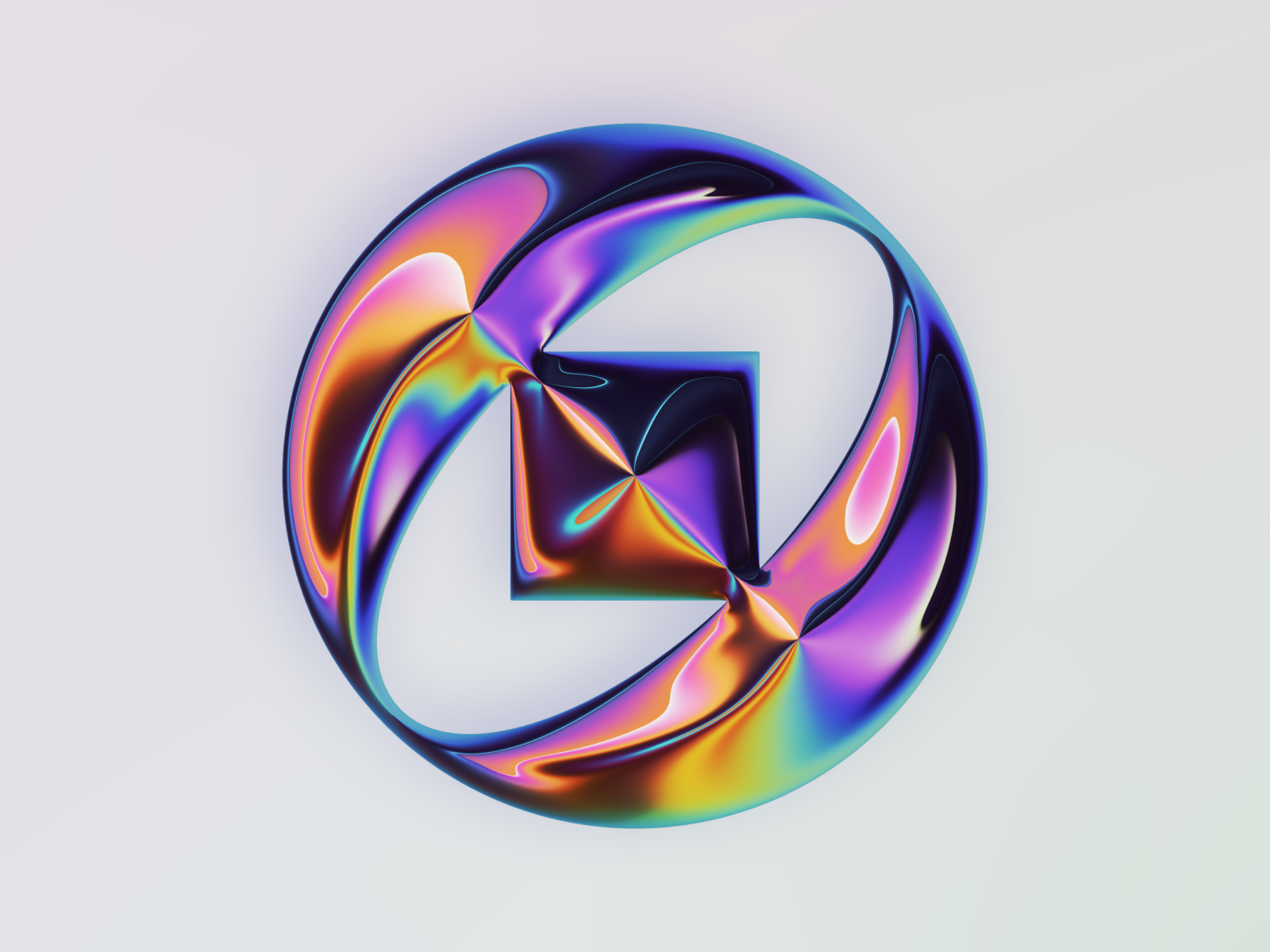 0 - 36DOT 2022 36daysoftype 36dot abstract art chrome colors design filter forge generative illustration lettering type typography