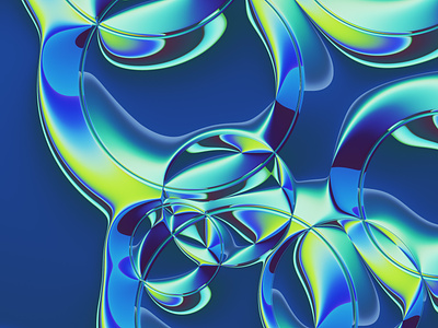 bubble stuff #1 abstract art bubble bubbles chrome colors design filter forge generative illustration