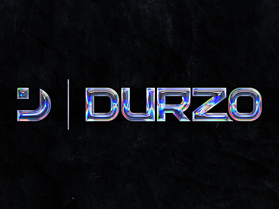 Durzo Logo colors crystal dj durzo edm icon logo music producer rainbow refraction type