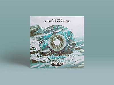 'Blinding my Vision' Artwork artwork blind cd cold cover edm ice music snow vinyl visiom